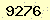請輸入此驗證碼 : 9276