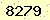 請輸入此驗證碼 : 8279
