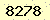 請輸入此驗證碼 : 8278