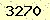 請輸入此驗證碼 : 3270