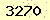 請輸入此驗證碼 : 3270