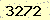 請輸入此驗證碼 : 3272