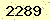 請輸入此驗證碼 : 2289