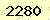 請輸入此驗證碼 : 2280