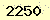 請輸入此驗證碼 : 2250