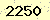 請輸入此驗證碼 : 2250