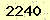請輸入此驗證碼 : 2240