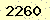 請輸入此驗證碼 : 2260