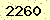 請輸入此驗證碼 : 2260