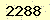請輸入此驗證碼 : 2288