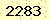 請輸入此驗證碼 : 2283