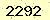 請輸入此驗證碼 : 2292