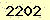 請輸入此驗證碼 : 2202
