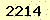 請輸入此驗證碼 : 2214