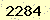 請輸入此驗證碼 : 2284