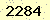 請輸入此驗證碼 : 2284