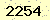請輸入此驗證碼 : 2254
