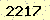 請輸入此驗證碼 : 2217