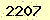 請輸入此驗證碼 : 2207