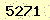 請輸入此驗證碼 : 5271
