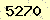 請輸入此驗證碼 : 5270