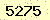 請輸入此驗證碼 : 5275