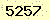 請輸入此驗證碼 : 5257