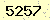 請輸入此驗證碼 : 5257