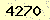 請輸入此驗證碼 : 4270
