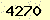 請輸入此驗證碼 : 4270