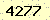 請輸入此驗證碼 : 4277