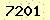 請輸入此驗證碼 : 7201