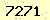 請輸入此驗證碼 : 7271
