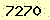 請輸入此驗證碼 : 7270