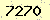 請輸入此驗證碼 : 7270
