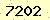 請輸入此驗證碼 : 7202