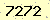 請輸入此驗證碼 : 7272