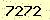 請輸入此驗證碼 : 7272