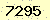 請輸入此驗證碼 : 7295