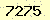 請輸入此驗證碼 : 7275