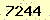 請輸入此驗證碼 : 7244