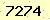 請輸入此驗證碼 : 7274