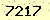 請輸入此驗證碼 : 7217