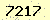 請輸入此驗證碼 : 7217