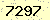 請輸入此驗證碼 : 7297