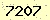 請輸入此驗證碼 : 7207