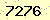 請輸入此驗證碼 : 7276