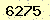 請輸入此驗證碼 : 6275