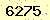 請輸入此驗證碼 : 6275