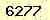 請輸入此驗證碼 : 6277